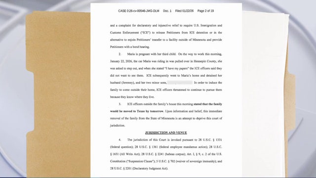 Hopkins family from Ecuador detained; judge orders feds not to move them