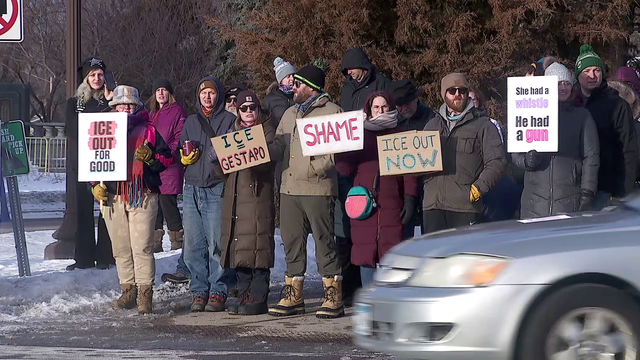 Protesters in Minneapolis call for end to ICE presence