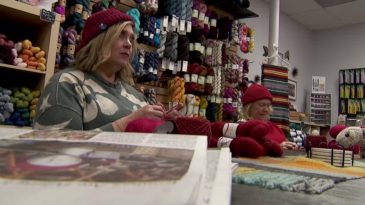 St. Louis Park yarn store's red hat protest takes off around the world