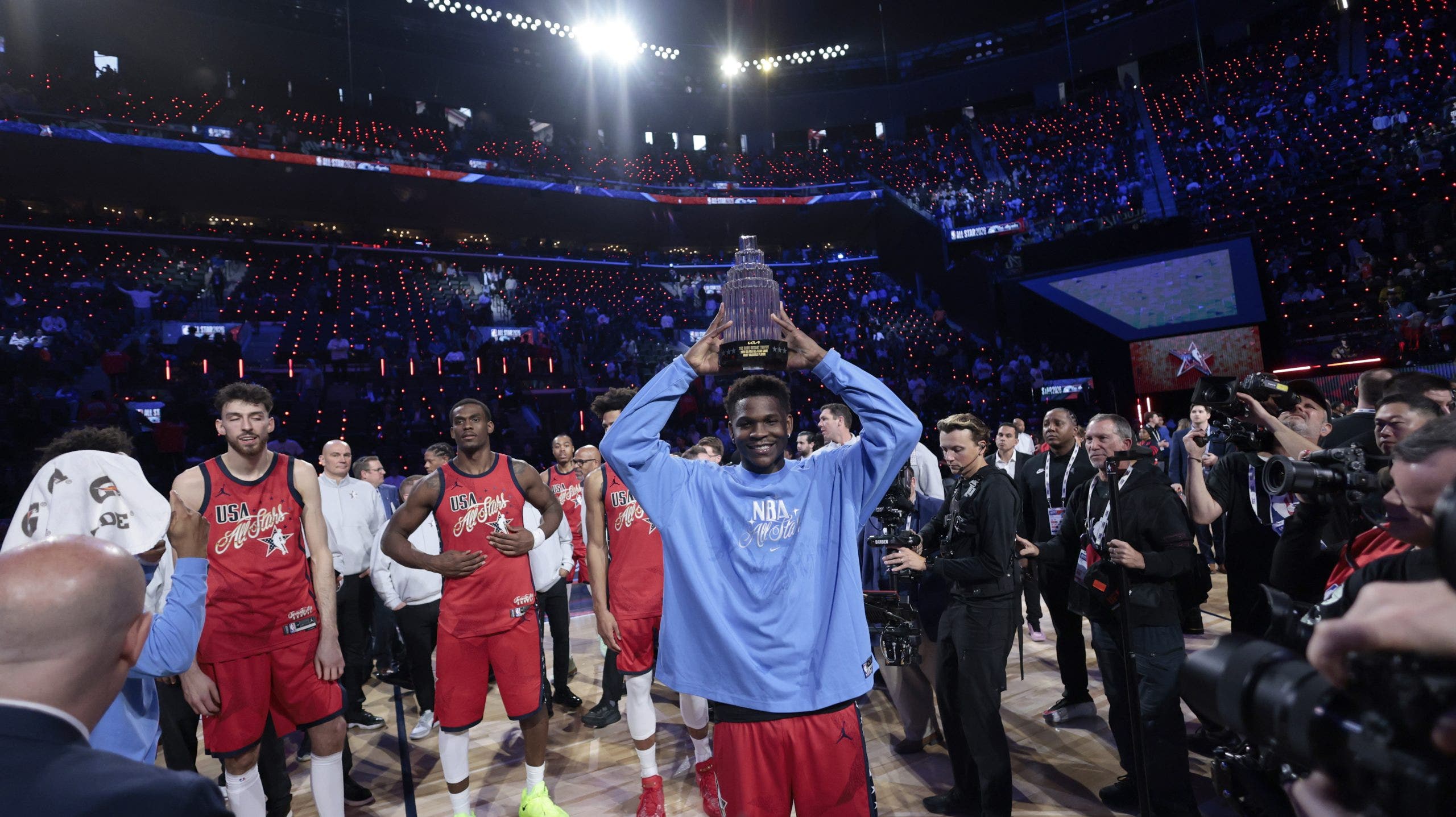 Timberwolves' Anthony Edwards wins NBA All-Star Game MVP