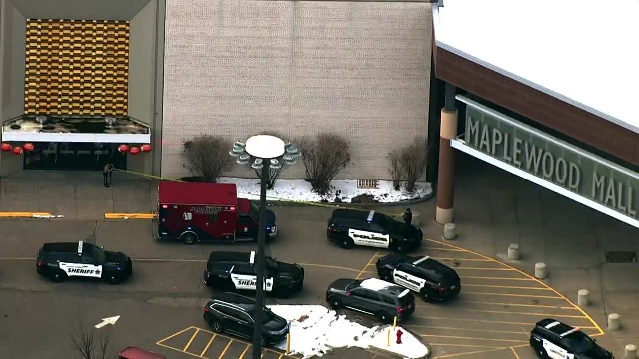 Heavy police presence at Maplewood Mall