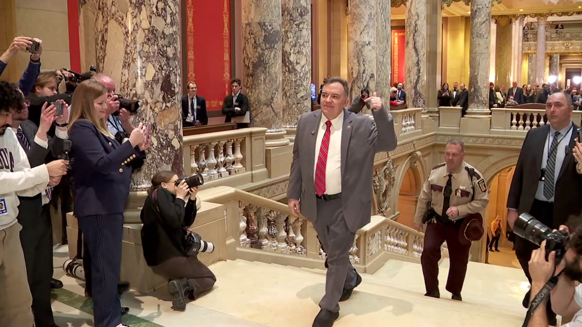Sen. John Hoffman returns to Capitol: ‘It feels really good to be back here’