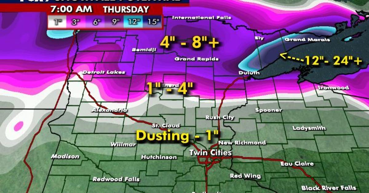 Minnesota weather: Mild and breezy Tuesday before rain and snow move in