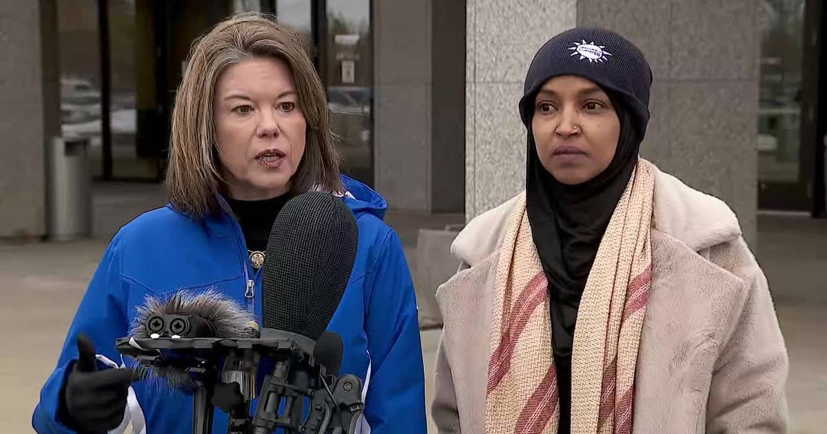 Image for Reps. Craig, Omar say holding cells were 'completely empty' at Whipple Federal Building