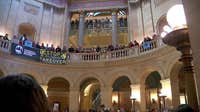 Rally at Minnesota Capitol opposes mining near Boundary Waters