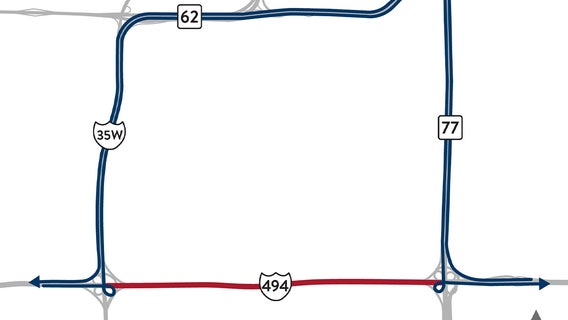 I-494 ramp and bridge closures start Feb. 19 for reconstruction
