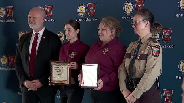 MN State Patrol dispatchers honored for work during annunciation shooting