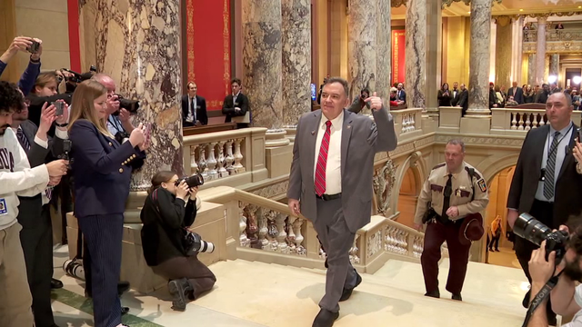 Sen. John Hoffman returns to Capitol: ‘It feels really good to be back here’