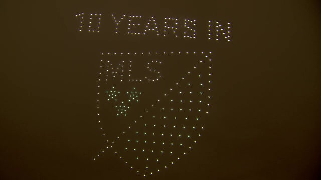 Minnesota United FC's drone show lights up Allianz Field