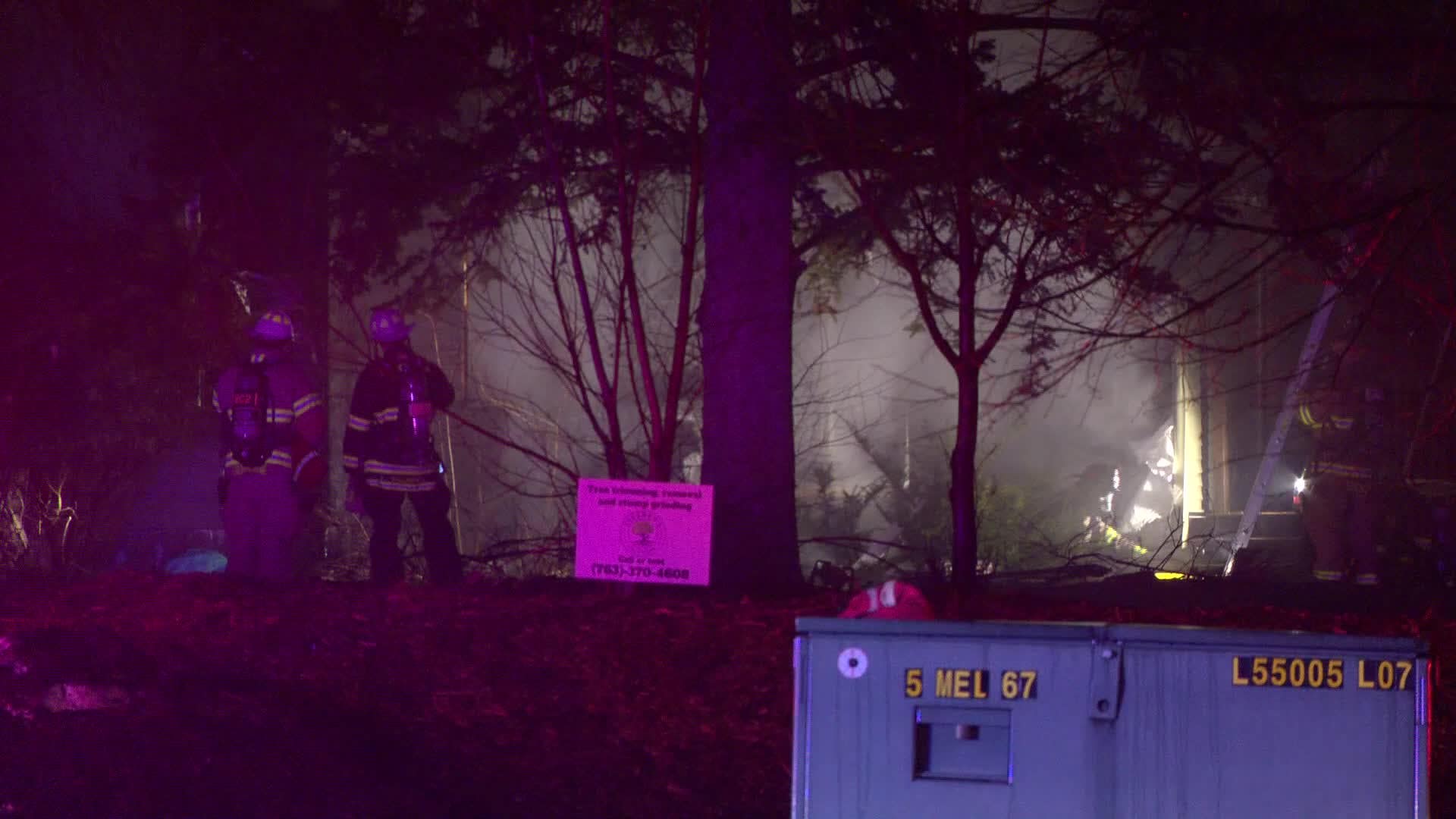 Man dead, woman injured in Golden Valley house fire