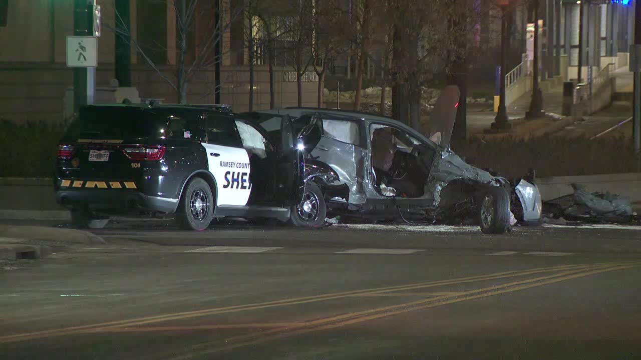 Ramsey Co deputy responding to call collides with vehicle, killing driver