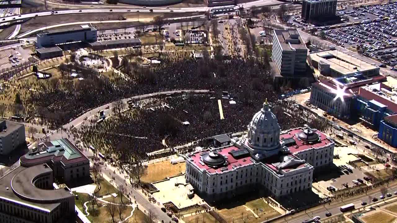 St. Paul No Kings protest had over 100K in attendance