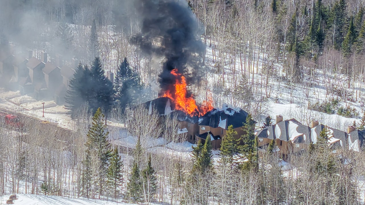Fire at Lutsen Mountains townhome complex has crews responding