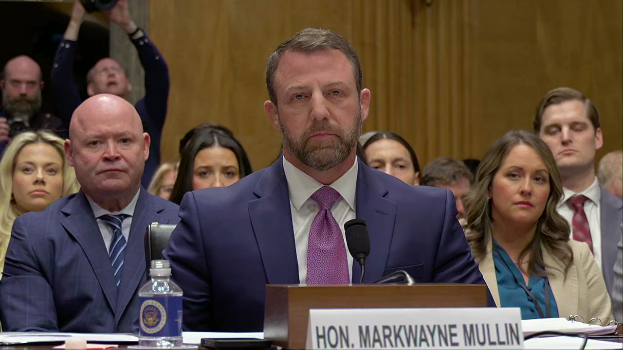 Sen. Markwayne Mullin says he would require ICE to use judicial warrants to enter homes