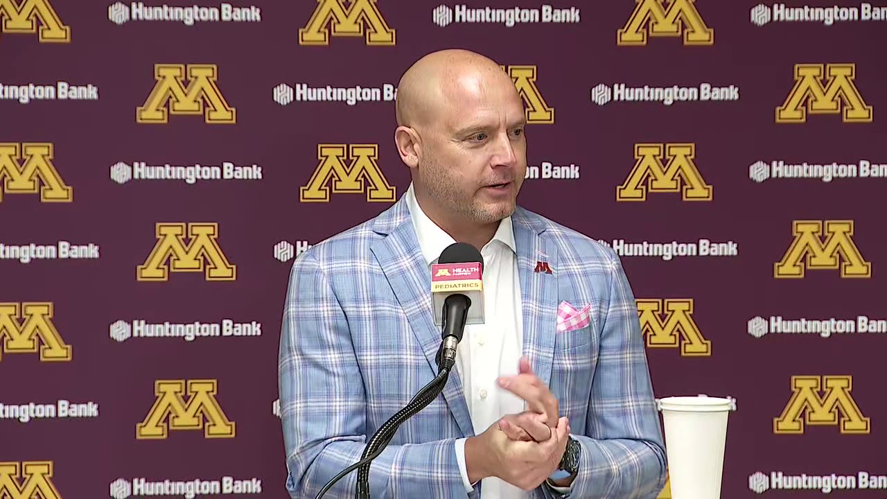 P.J. Fleck sidesteps Koi Perich’s departure from Gophers at spring presser