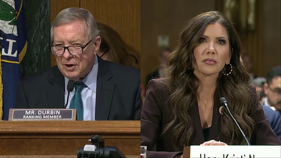 Kristi Noem blames 'violent protesters, chaos' for Renee Good, Alex Pretti shootings