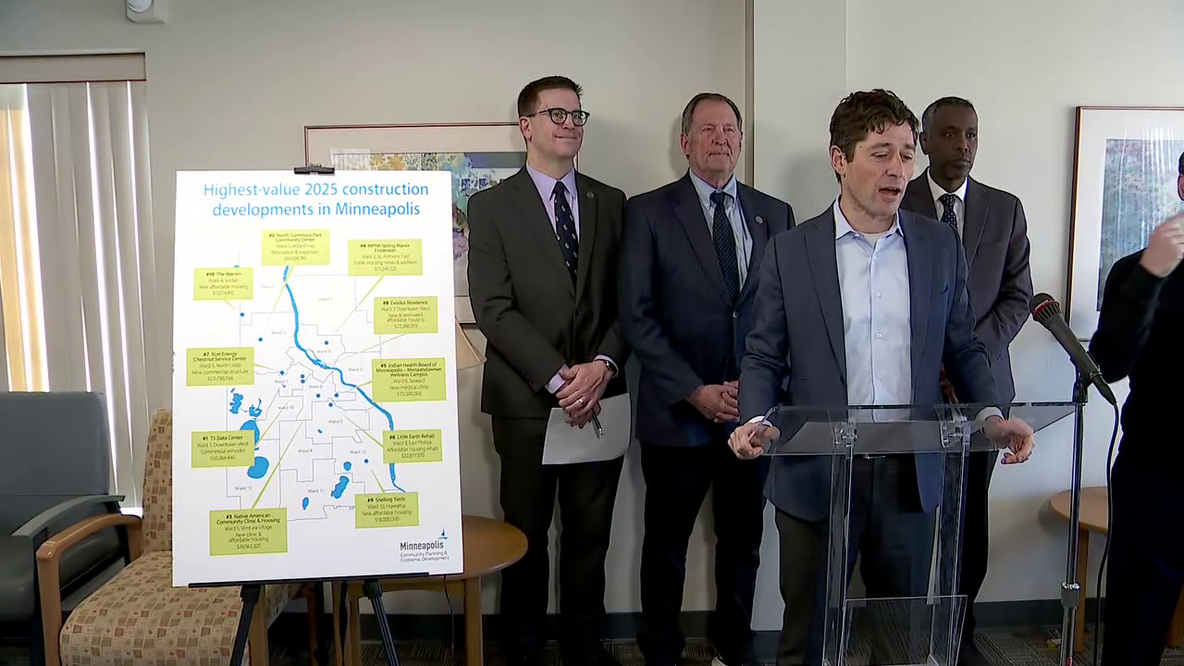 Minneapolis announces 15 straight years of $1 billion in construction permits