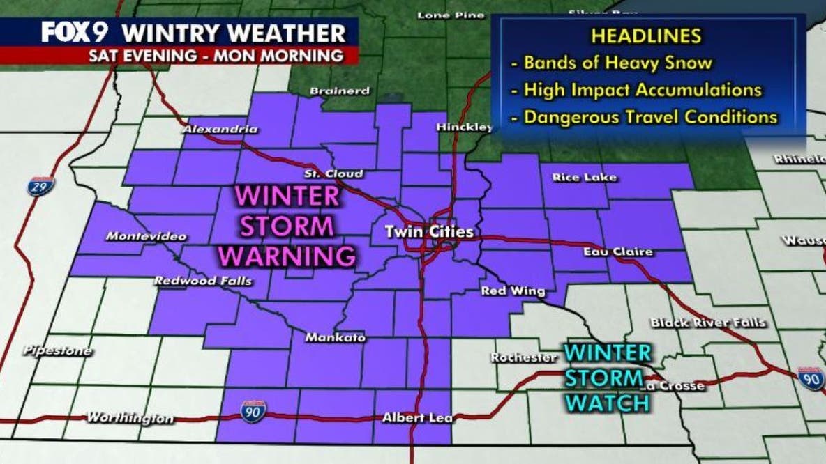 Minnesota weather: Snow emergencies declared in several cities