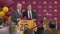 Gophers introduce Brett Larson as new men's hockey coach