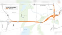 Overnight road and lane closures on I-394 in Minneapolis from March 16-21