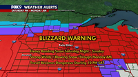 MN winter storm live updates: Heavy snow later Saturday, Blizzard Warnings declared