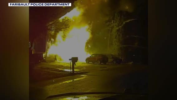 Faribault officers rescue 5 from dramatic house fire captured on body cameras
