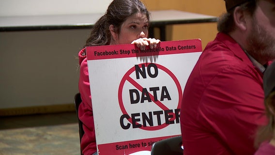 Monticello residents rally against proposed data centers