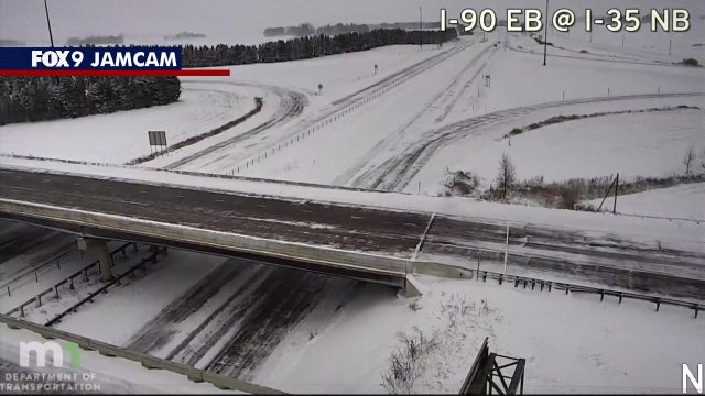 I-35 closes in southern MN, Iowa due to snowstorm
