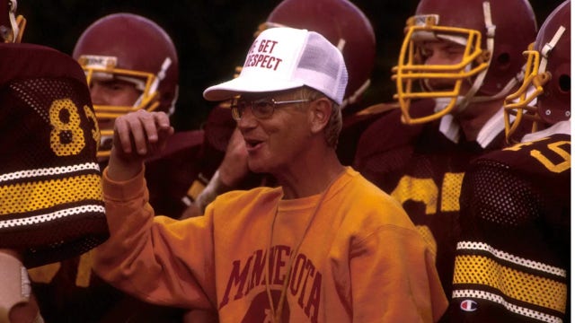 Former Gophers football coach Lou Holtz dies at 89