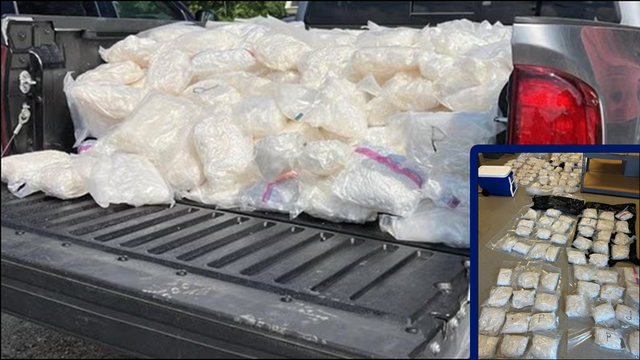 Man caught with nearly 900 pounds of meth pleads guilty