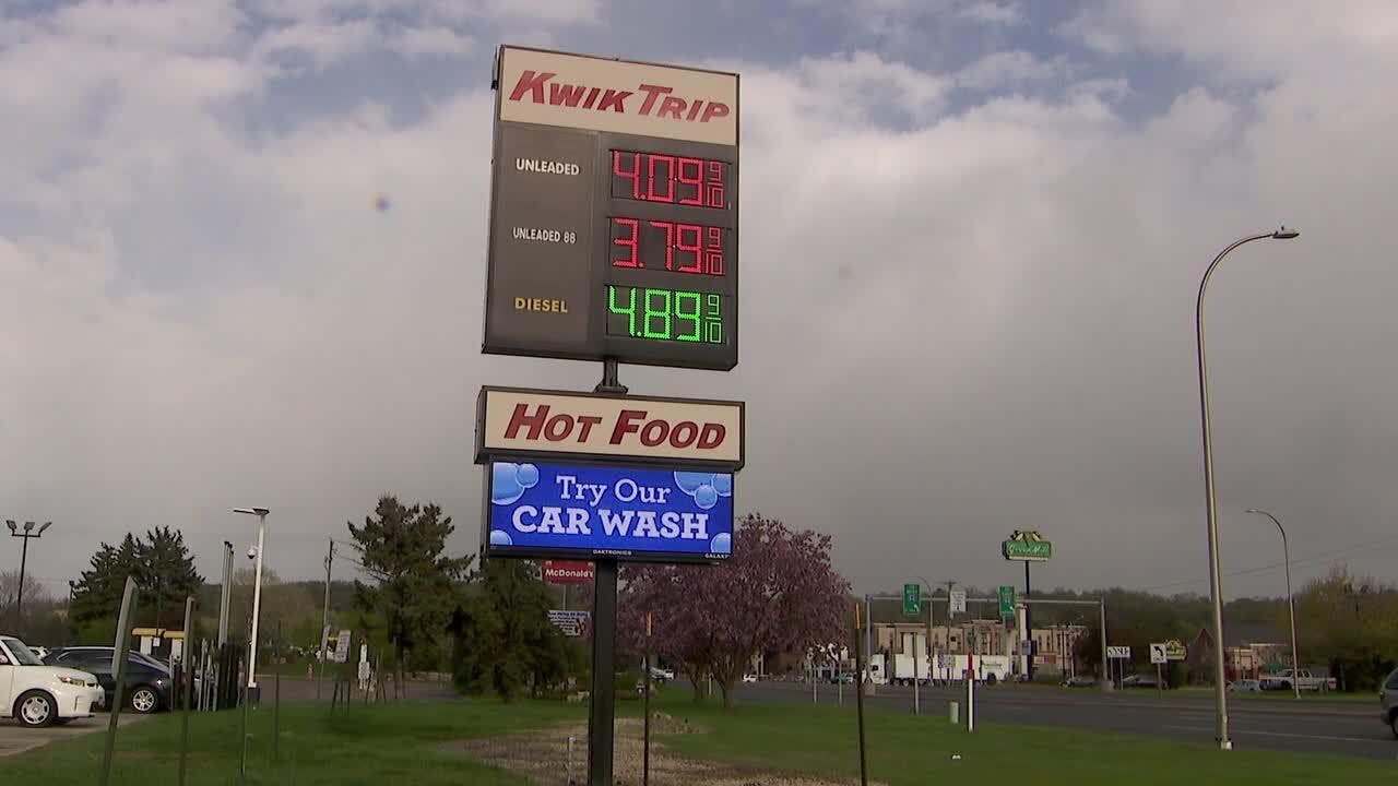 Minnesota gas prices: Drivers shocked as some stations top $4 a gallon