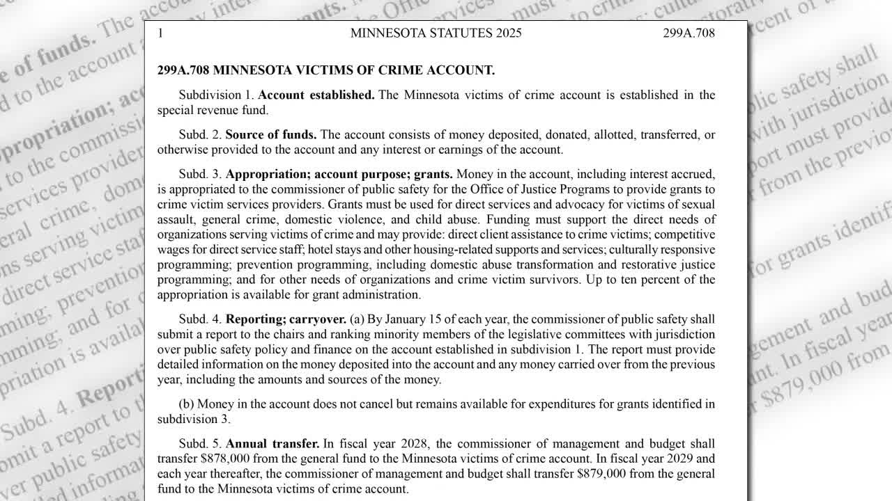 Minnesota victim-services advocates push for funding at state Capitol