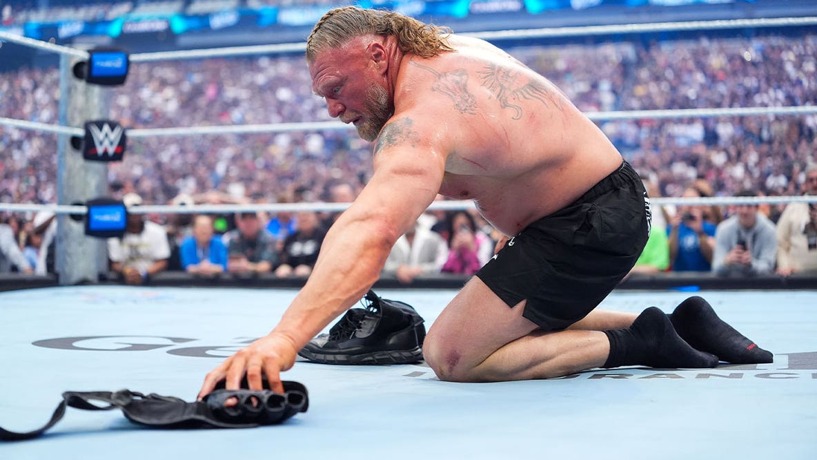 Brock Lesnar hints at retirement after WrestleMania match