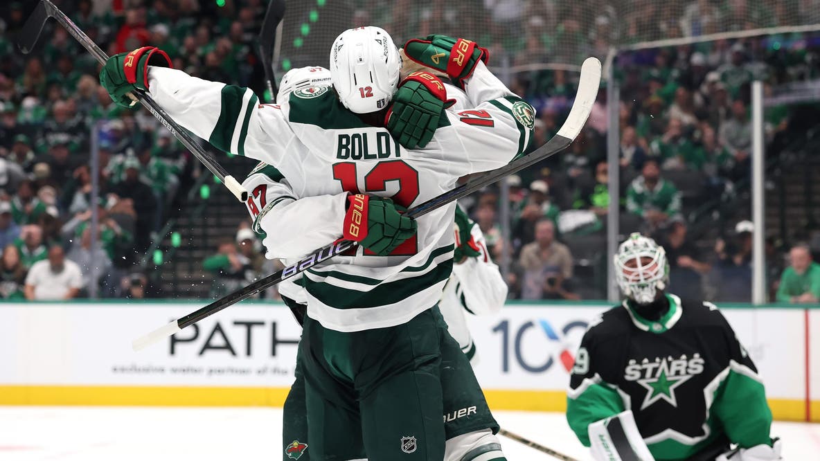 Wild make playoff statement in 6-1 Game 1 win at Dallas