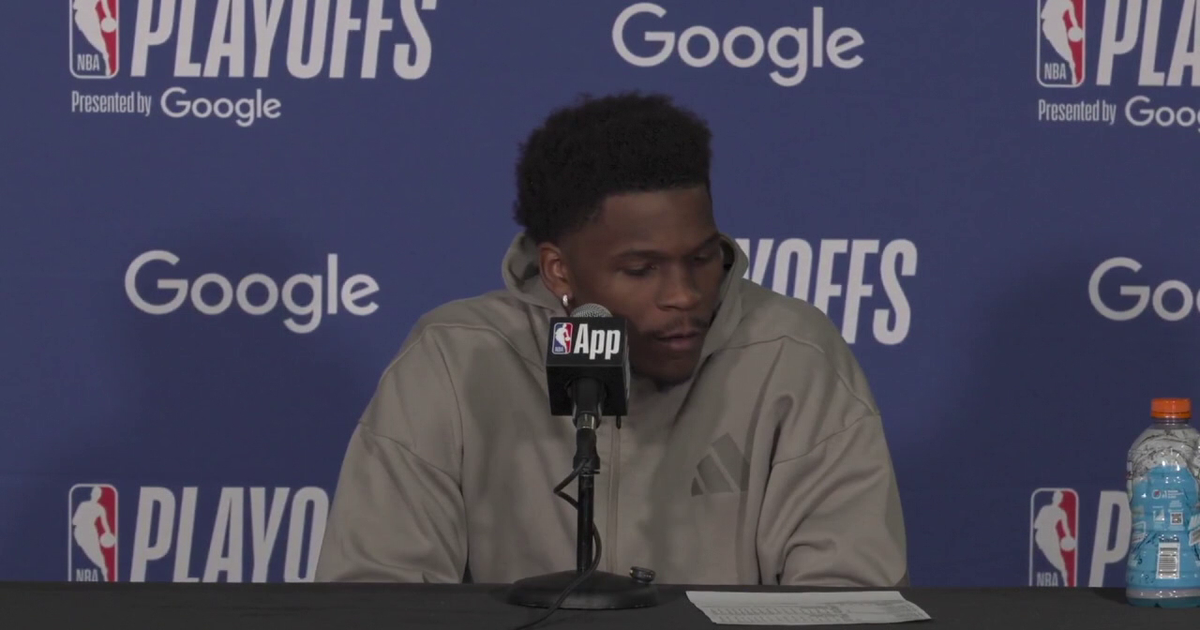 Anthony Edwards after Timberwolves Game 1 playoff loss at Denver: ‘We’re good’