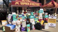 Special Delivery: Gophers celebrate decade-long partnership with Diaper Bank of Minnesota