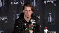 Wild's Matt Boldy on Game 4 OT winner: 'I was happy to see it go in'
