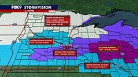 Minnesota weather: Timeline of what to expect with freezing rain, sleet, snow