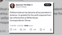 White House Correspondents’ Dinner shooting: Minnesota leaders condemn political violence