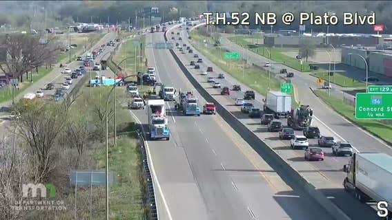 SUV driver seriously hurt in Highway 52 crash with 2 semis