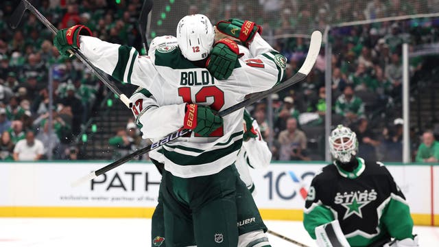 Wild make playoff statement in 6-1 Game 1 win at Dallas