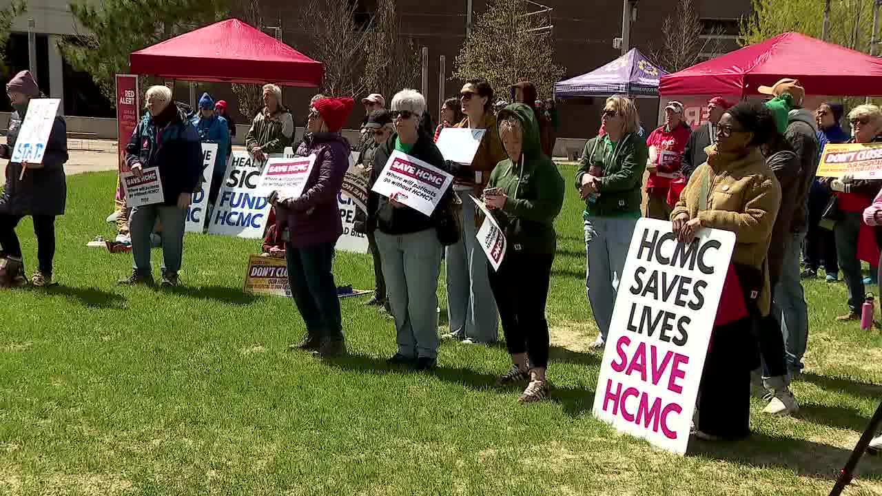 Hennepin County Medical Center workers holding May Day rally to save hospital from possible closure