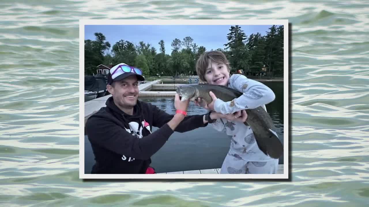 Annunciation community celebrates Fletcher Merkel by fishing together
