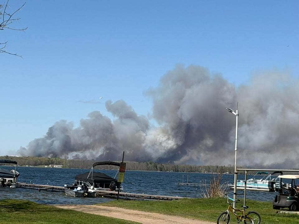Flanders Fire grows to about 1,200 acres, 0% containment