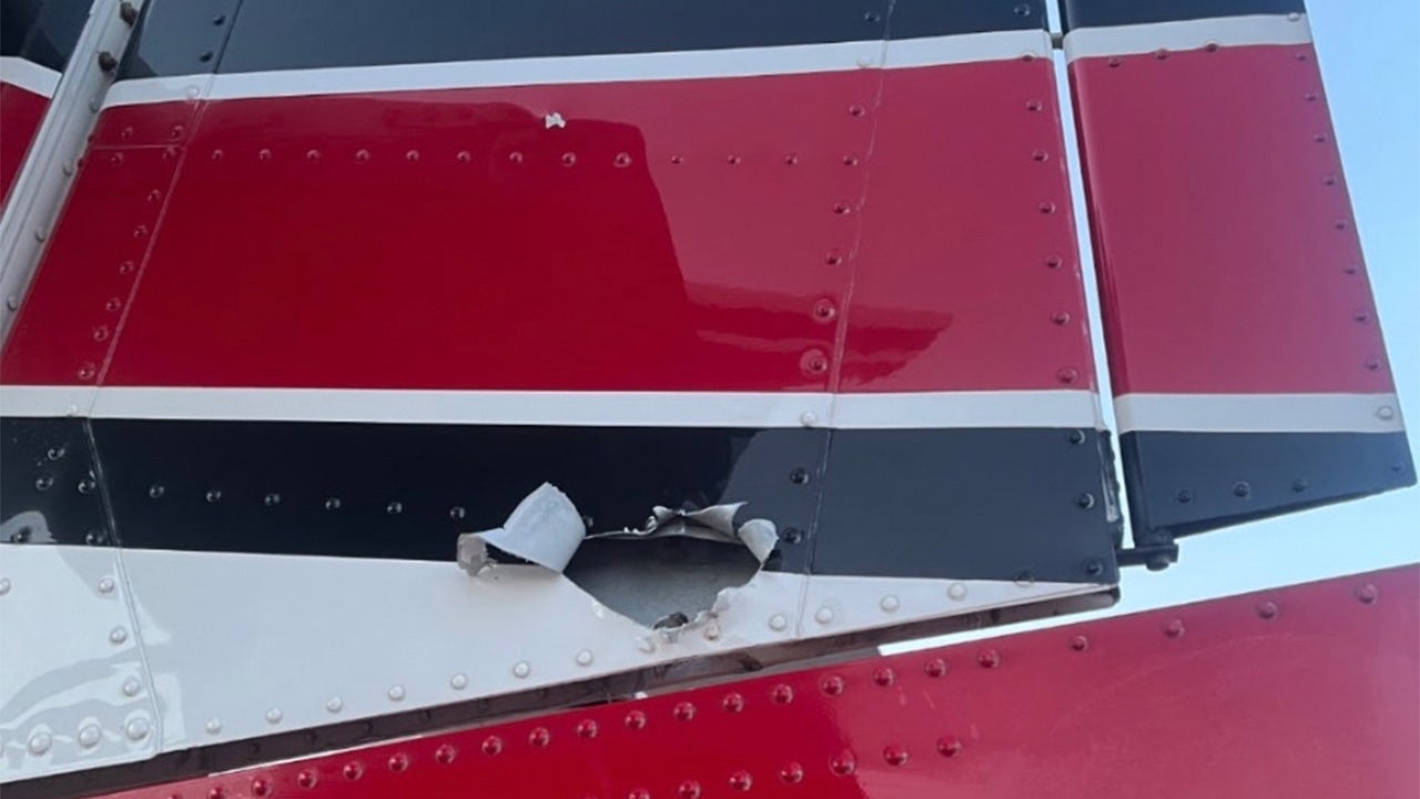 Aircraft struck by bullet while battling wildland fire in northern Minnesota