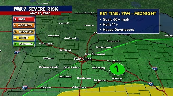 Minnesota weather: Quiet before storm chances return Monday evening