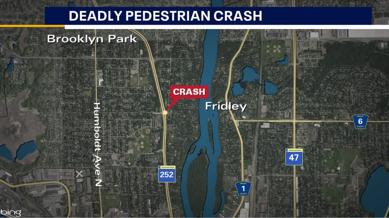 Overnight hit-and-run in Brooklyn Park leaves pedestrian dead