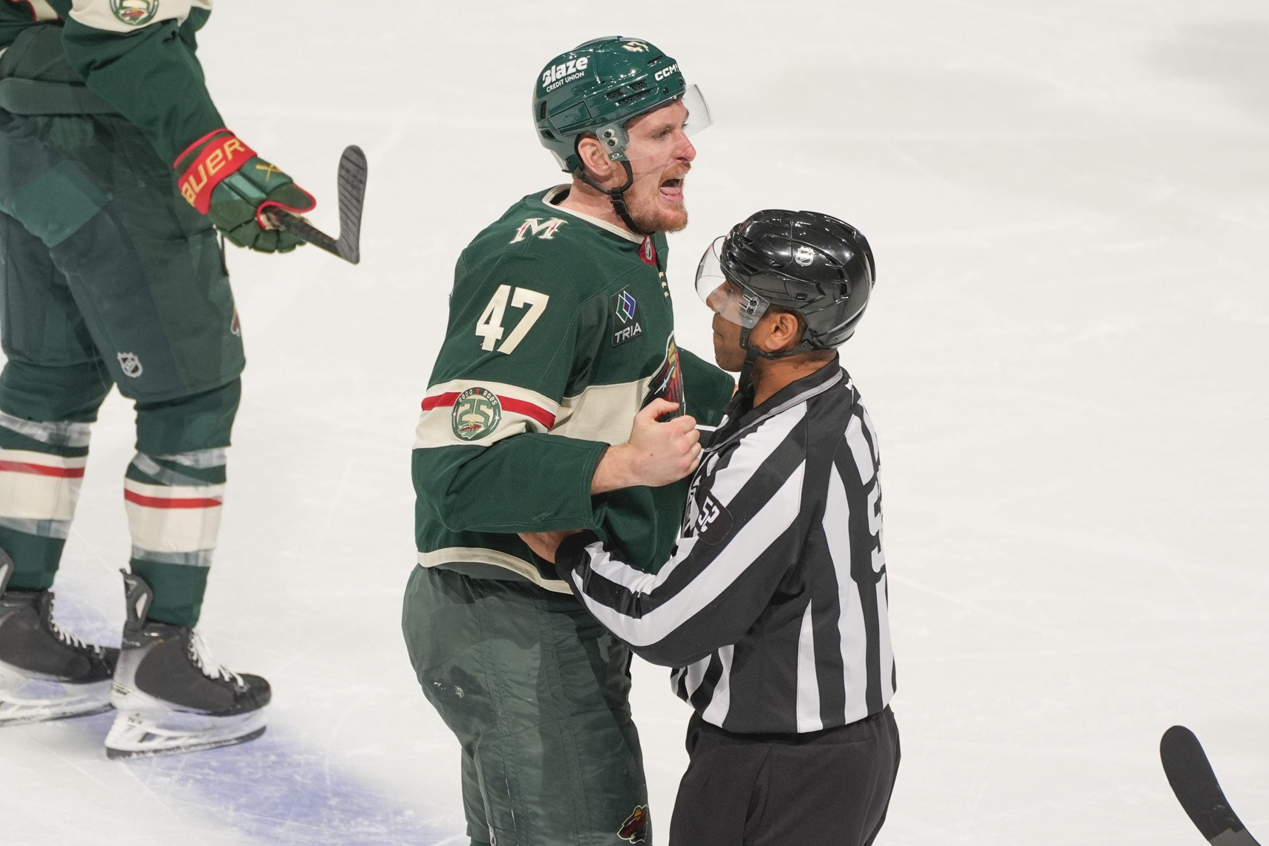 Michael McCarron calls Josh Manson 'dirty player' after Wild's Game 4 loss to Avalanche