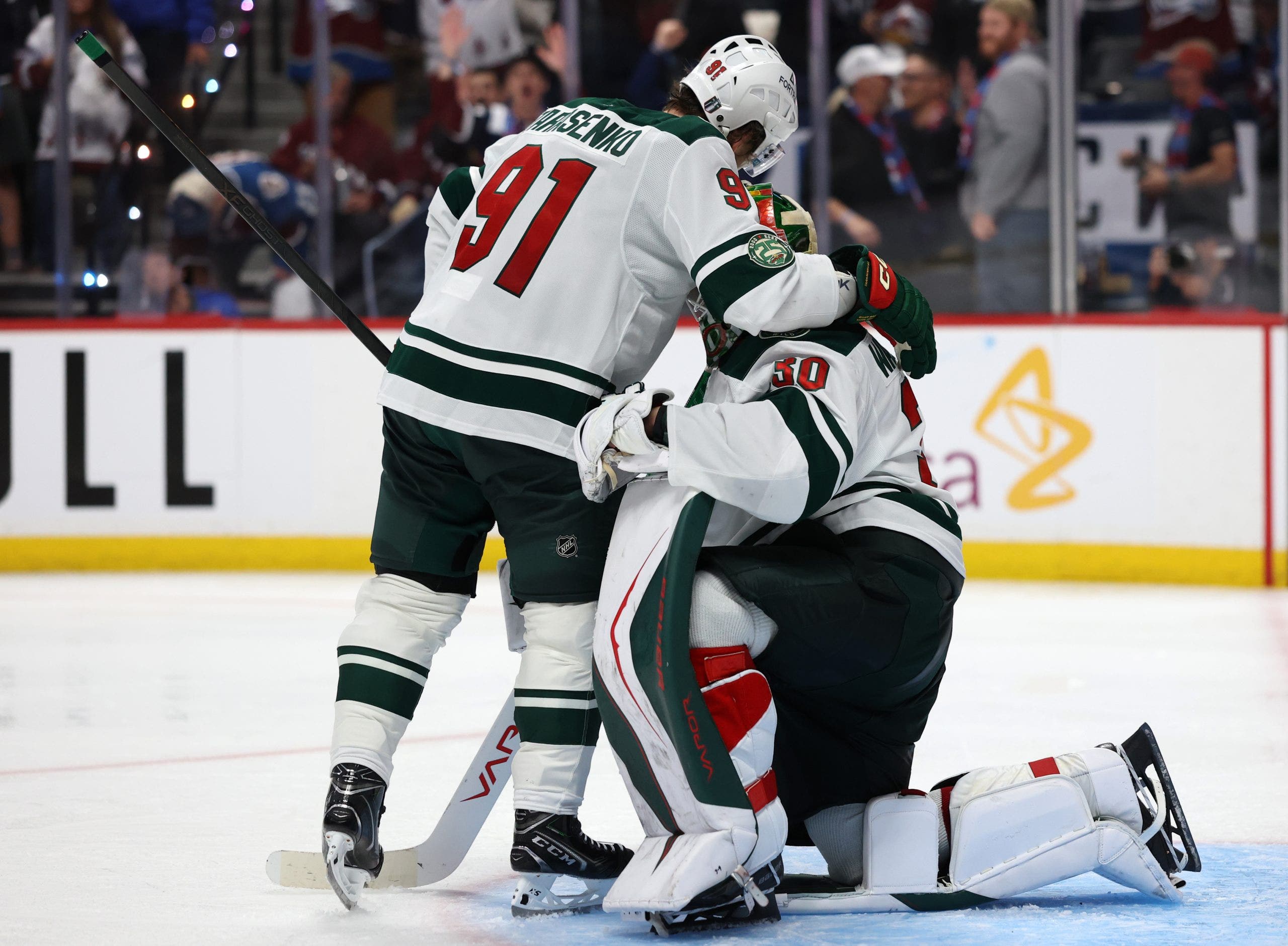 NHL Playoffs: Wild blows 3-0 lead in season-ending 4-3 OT loss to Avalanche