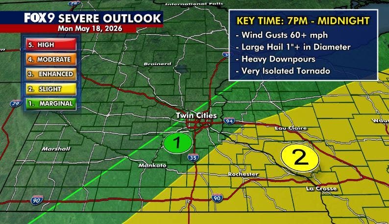 Minnesota weather: Quiet before storm chances return Monday evening